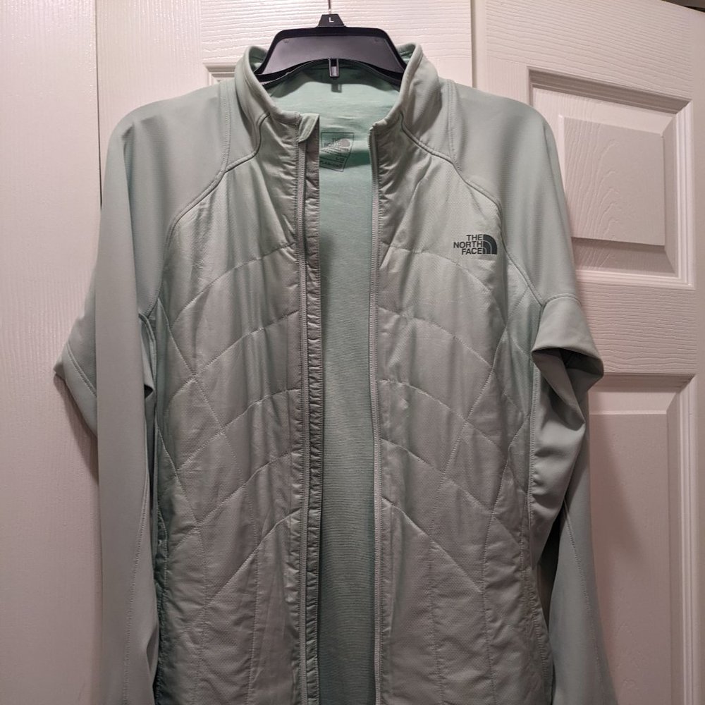 North Face Jacket, Mint Green